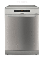 Indesit Dishwasher – 14 Place Settings, Inox Color, Freestanding, 60 cm – DFO 3C23 AX - Image 2